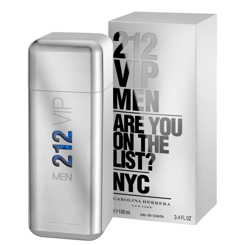 Perfume 212 VIP Men Carolina Herrera Eau de Toilette - 100ml